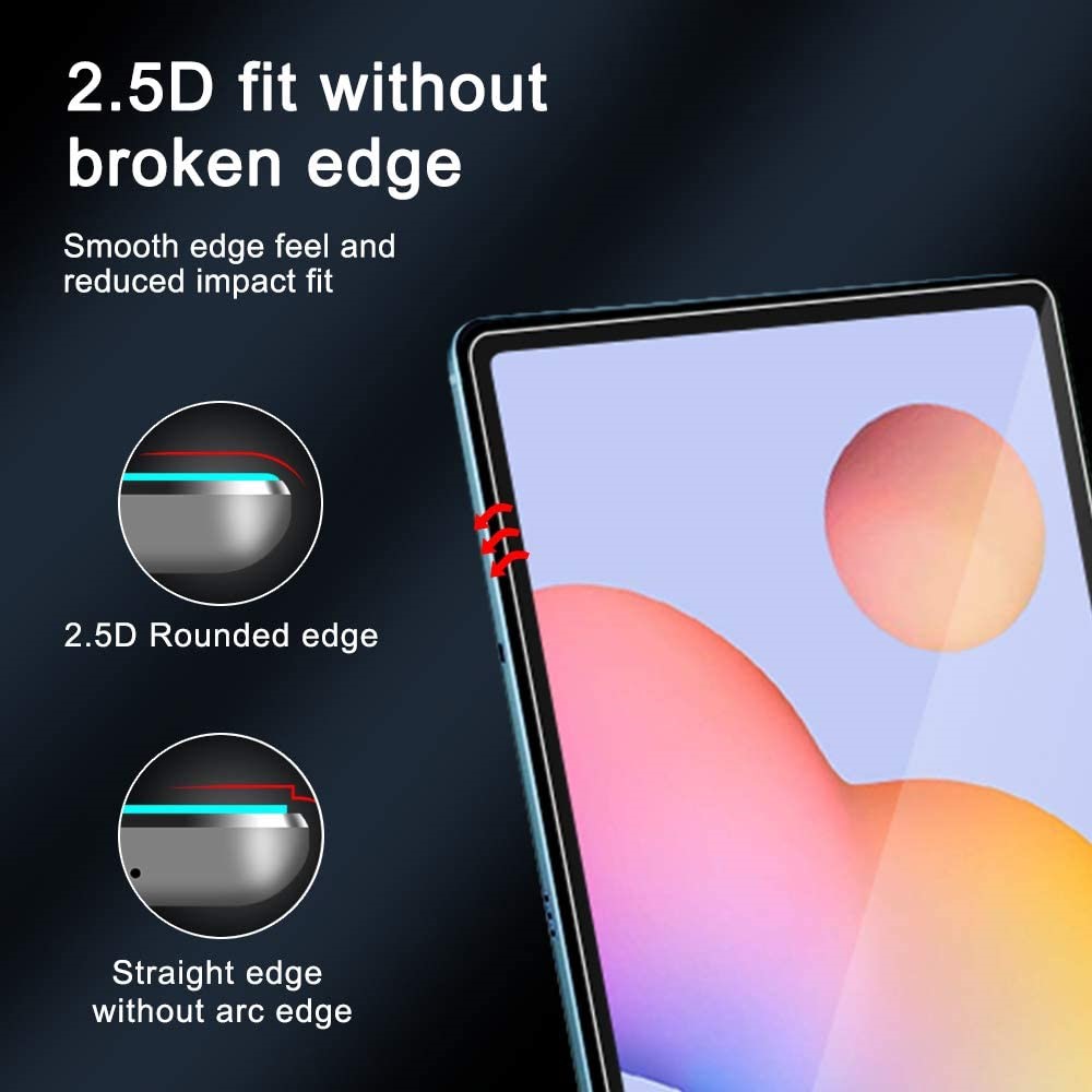 2.5D Arc Edge Full Size Tempered Glass Screen Film for Samsung Galaxy Tab S7 Plus-4