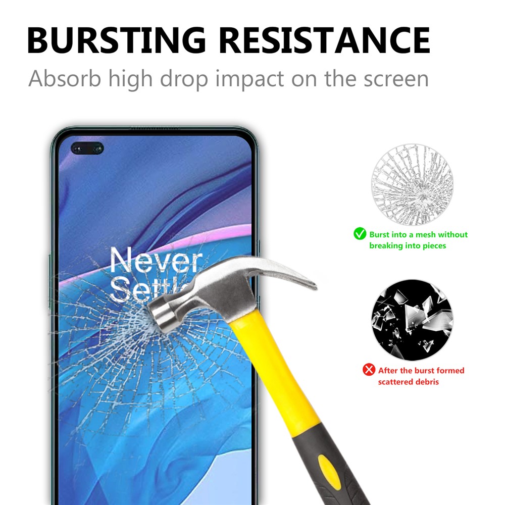 Full Screen Tempered Glass Screen Film for OnePlus Nord-2