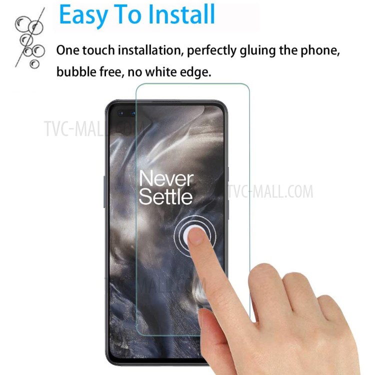 2.5D 9H Arc Edge Tempered Glass Screen Protector Film for OnePlus Nord-4