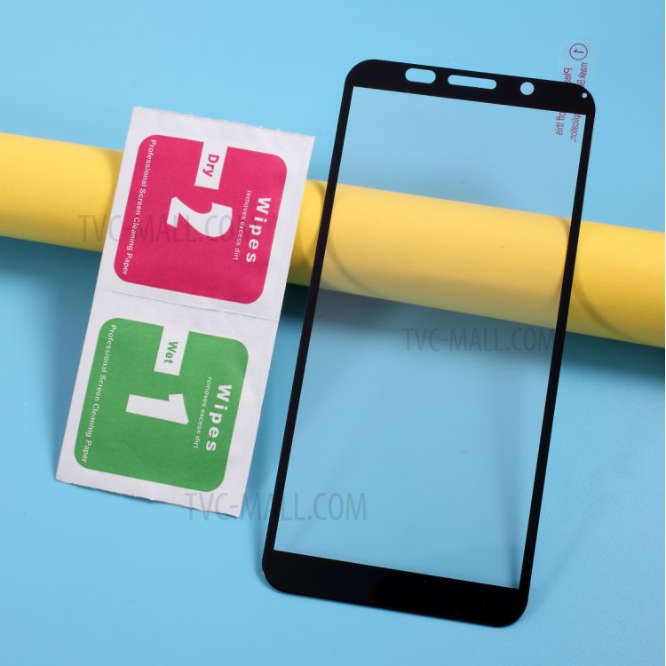 Tempered Glass Full Screen Protection Anti-explosion Film for Huawei Y5p-6
