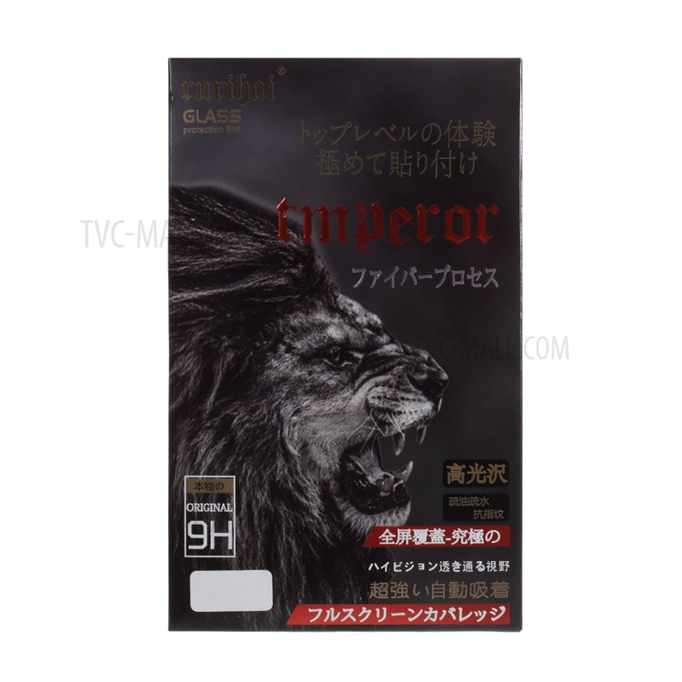 RURIHAI 0.26mm 2.5D Curved Tempered Glass Full Size Screen Protector for Xiaomi Poco X2-8