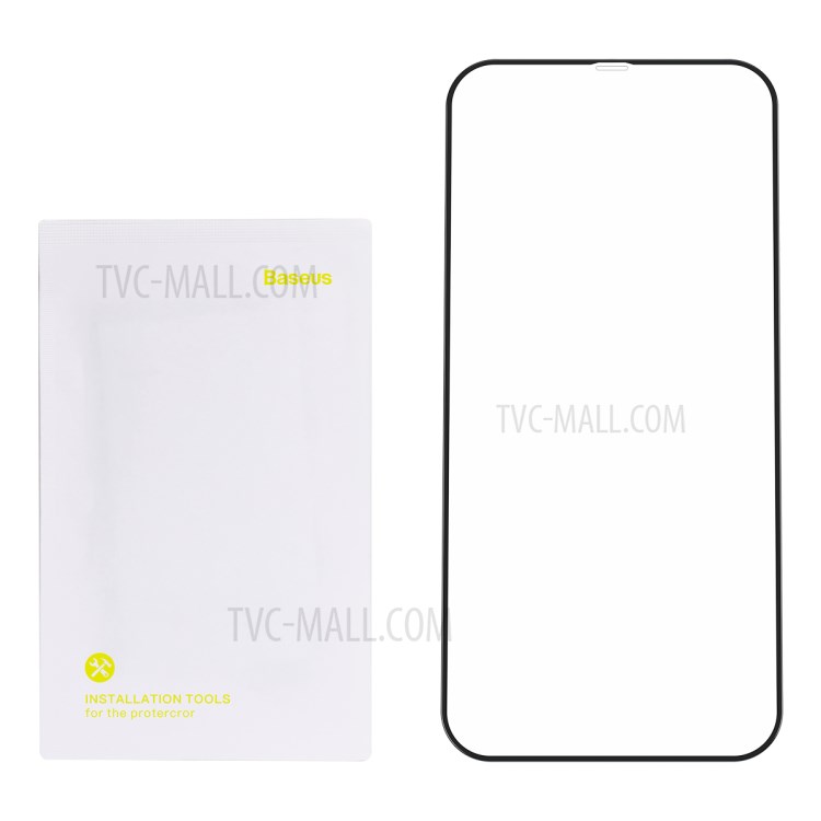 BASEUS 2PCS/Set 0.25mm Full Coverage Tempered Glass Screen Protector for iPhone 12 Max/Pro 6.1 inch-17
