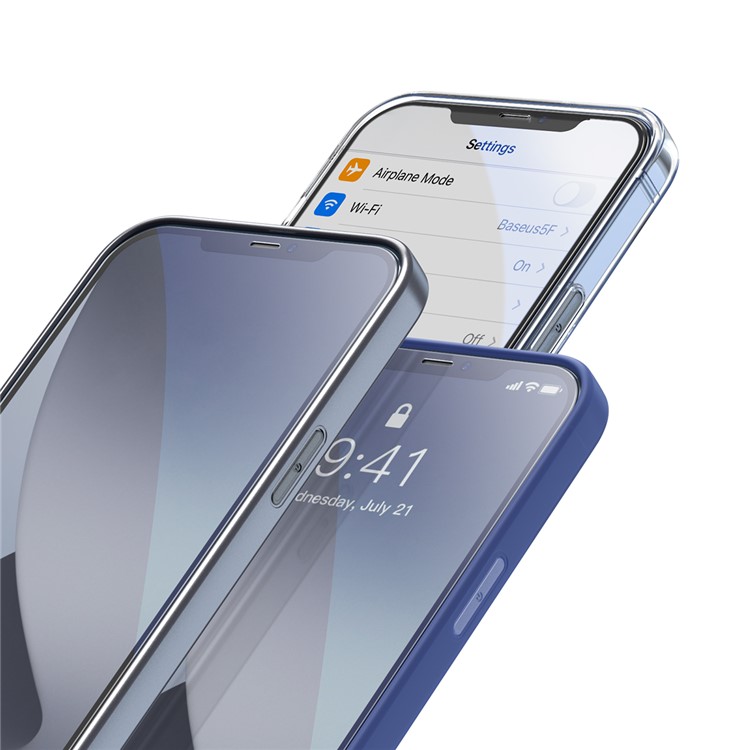 BASEUS 2PCS/Set 0.25mm Full Coverage Tempered Glass Screen Protector for iPhone 12 5.4 inch-15