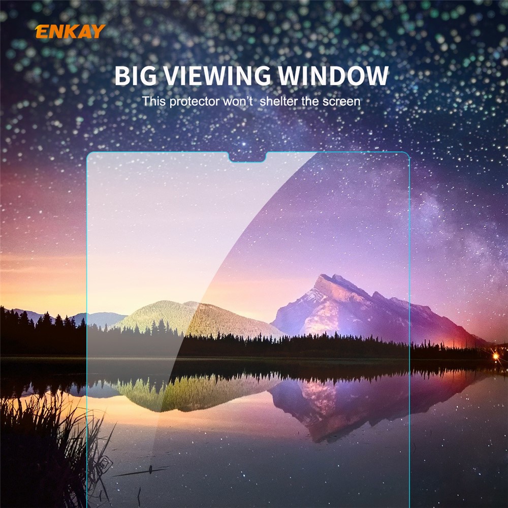 ENKAY 0.33mm 9H 2.5D Arc Edge Tempered Glass Screen Film for Lenovo Tab M10 Plus 10.3 inch-2