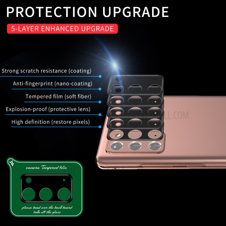 Tempered Glass Camera Screen Film for Samsung Galaxy Note 20/Note 20 5G-4