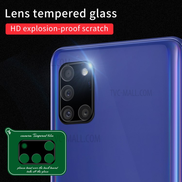 Tempered Glass Camera Screen Film for Samsung Galaxy A31-11