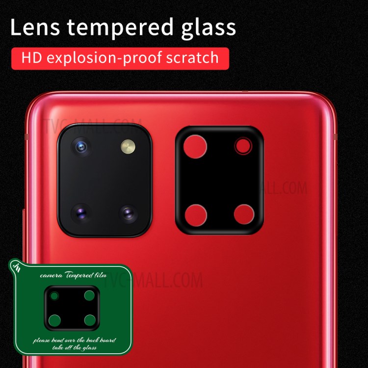 Tempered Glass Camera Screen Film for Samsung Galaxy A81/Note 10 Lite-11