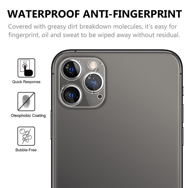 Stoßfest Anti-Scratch-Ultra-klare AGC-gehärtetes Glas-Kamera-Objektivschutzfolie Für IPhone 12 Pro Max. 6,7 Zoll-4