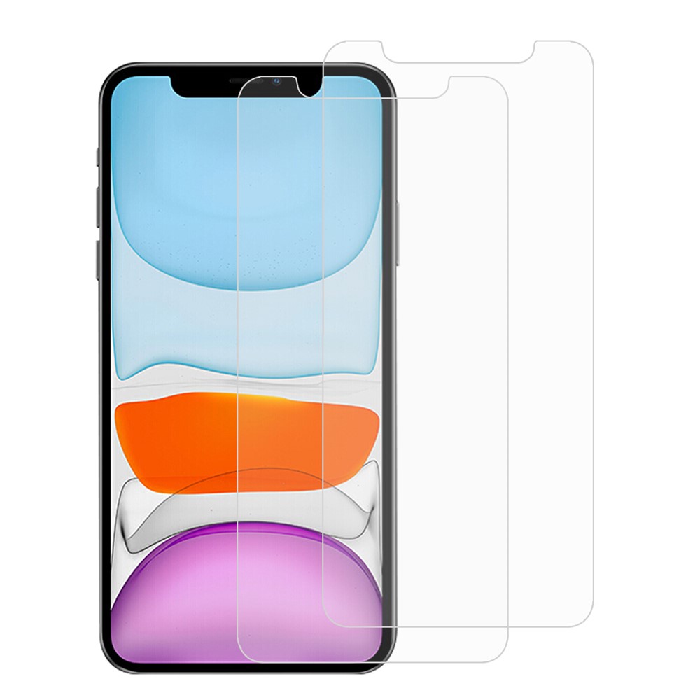 2ST / Set 0.3mm Bogenkante Temperiert Schutzglasscheibe Für Iphone 12 5,4-Zoll--1
