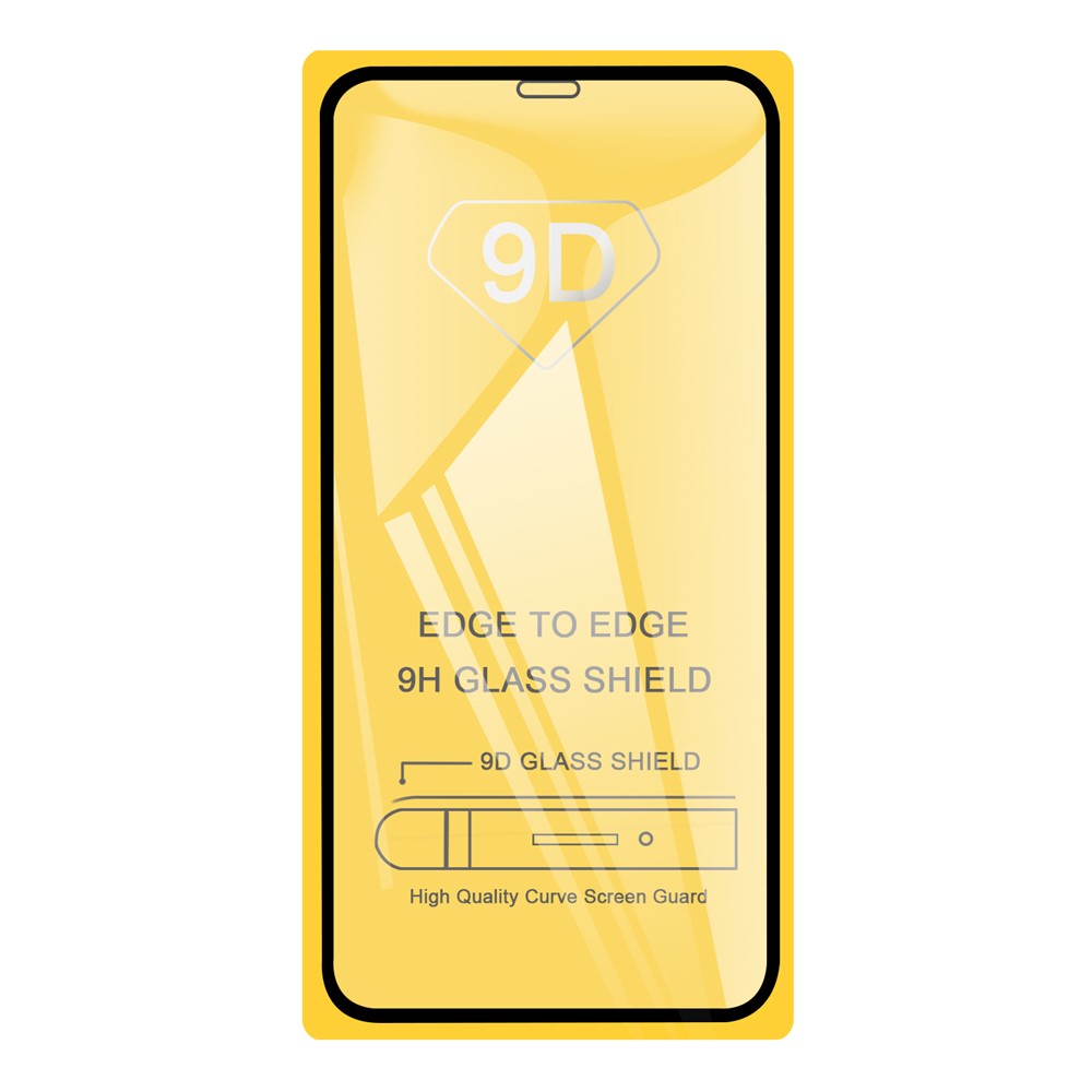 9d Vollbedeckung Temperierter Glasschriftenschutz Für Iphone 11 Pro 5,8 Zoll