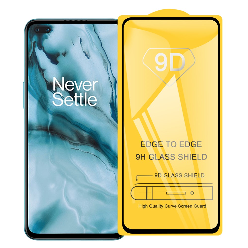 9D Full Covering Tempered Glass Screen Protector for OnePlus Nord-1