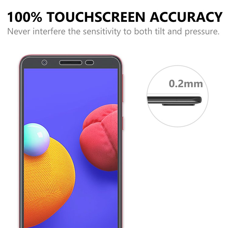 2.5D Arc Edge 9H Tempered Glass Screen Protector Film for Samsung Galaxy A01 Core-6