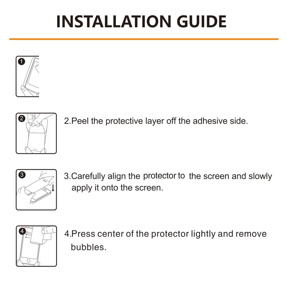 ENKAY 0.33mm 9H 2.5D Arc Edge Tempered Glass Screen Protector for Huawei Enjoy Tablet 2 10.1-7