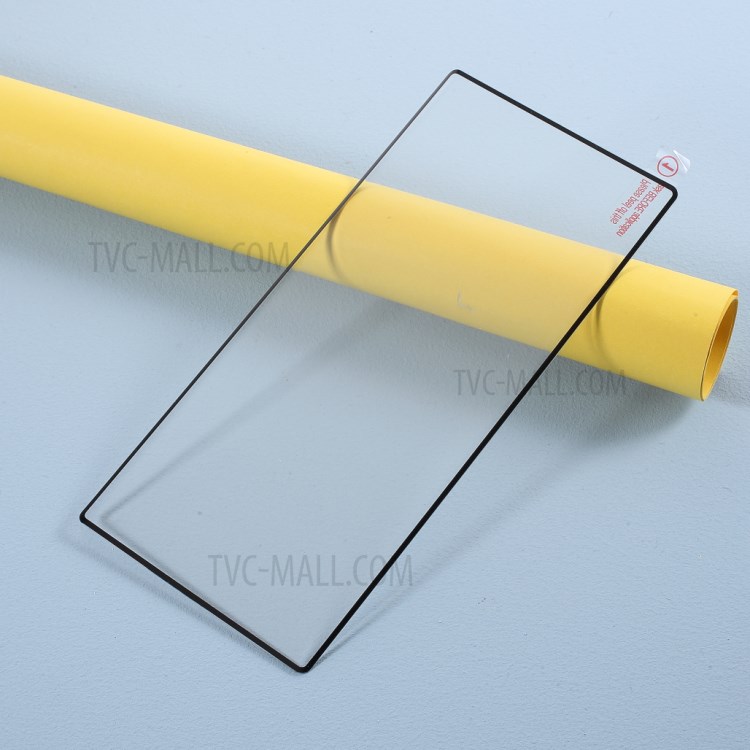 Silk Print Full Glue Complete Coverage Tempered Glass Screen Protector Support Face Unlock for Samsung Galaxy Note20 Ultra/20 Ultra 5G (Not Support Fingerprint Unlock)