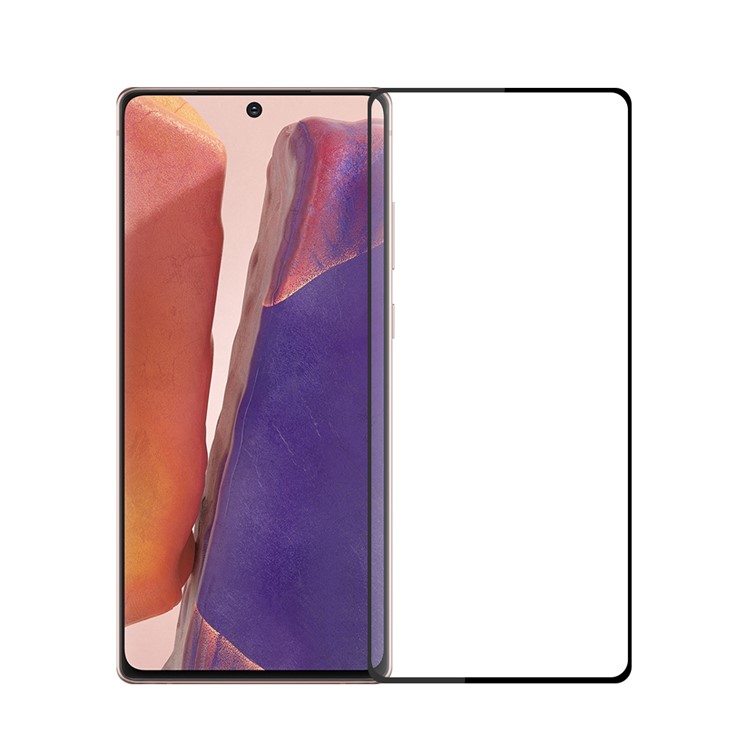 PINWUYO Anti-explosion (Support Ultrasonic Fingerprint Unlock) Full Size 2.5D 9H Tempered Glass Screen Film for Samsung Galaxy Note 20/Note 20 5G