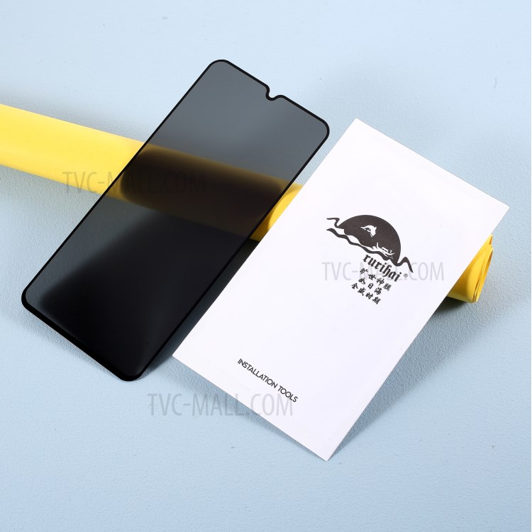 RURIHAI 0.26mm 360 Degrees Privacy Anti-peep Full Glue Full Screen Tempered Glass Screen Protector for Xiaomi Mi CC9 Pro-6