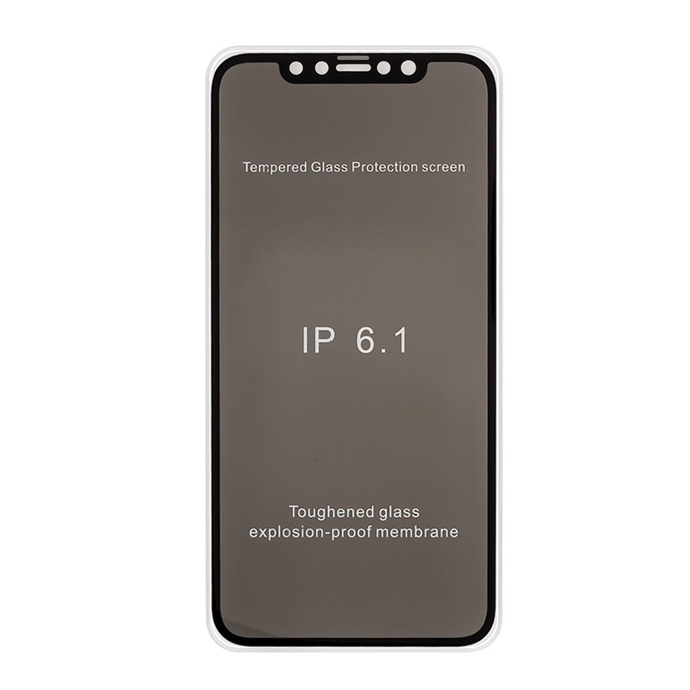 RURIHAI 0.26mm 360 Degrees Privacy Anti-peep Full Glue Full Screen Tempered Glass Screen Protector for iPhone XR/11 6.1 inch-7