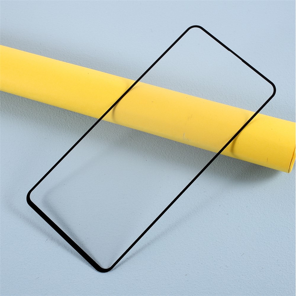 RURIHAI 0.26mm 2.5D Curved Full Glue Tempered Glass Full Size Screen Protector for Samsung Galaxy A51 SM-A515 - Black-1