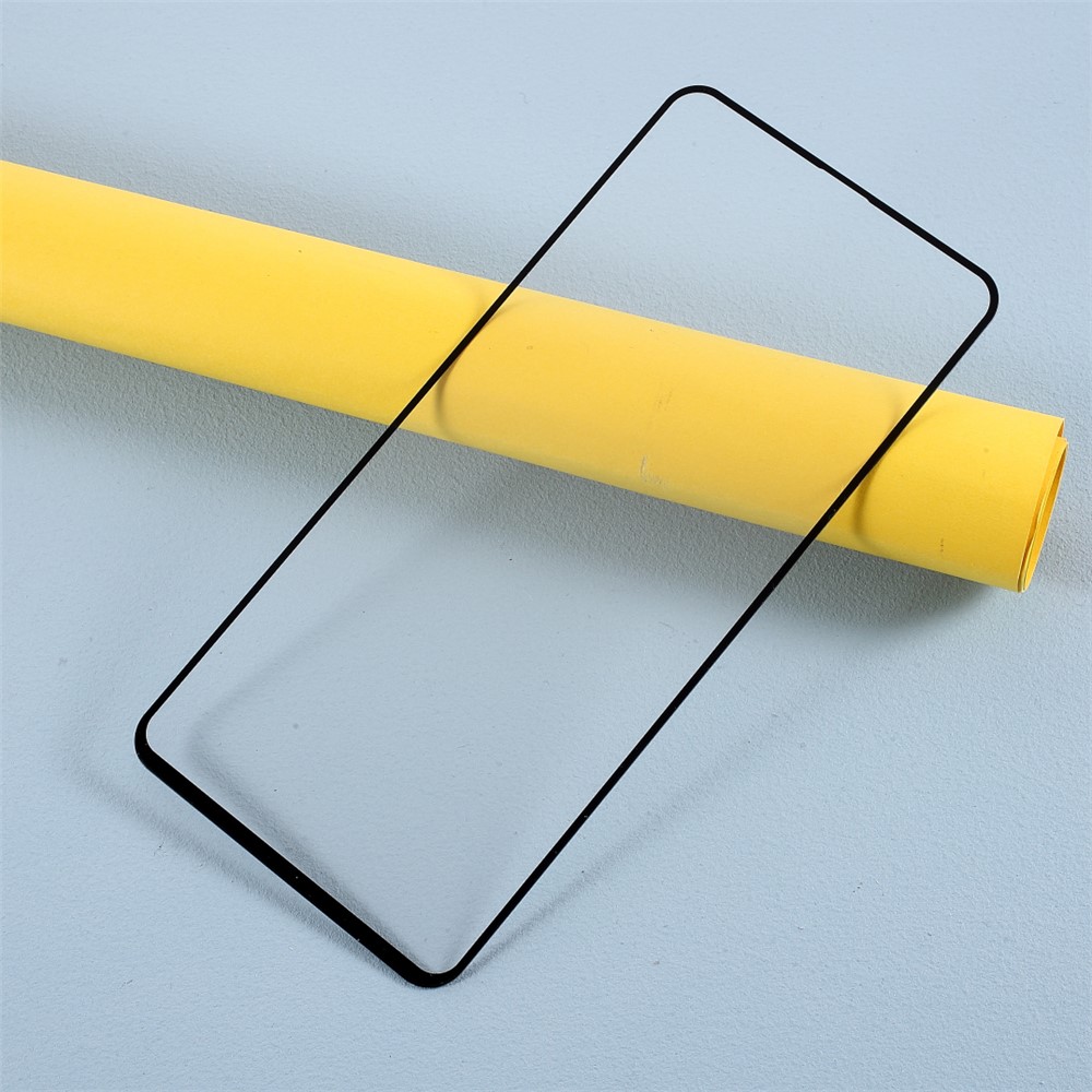 RURIHAI 0.26mm 2.5D Curved Full Glue Tempered Glass Full Size Screen Protector for Samsung Galaxy A51 SM-A515 - Black-7