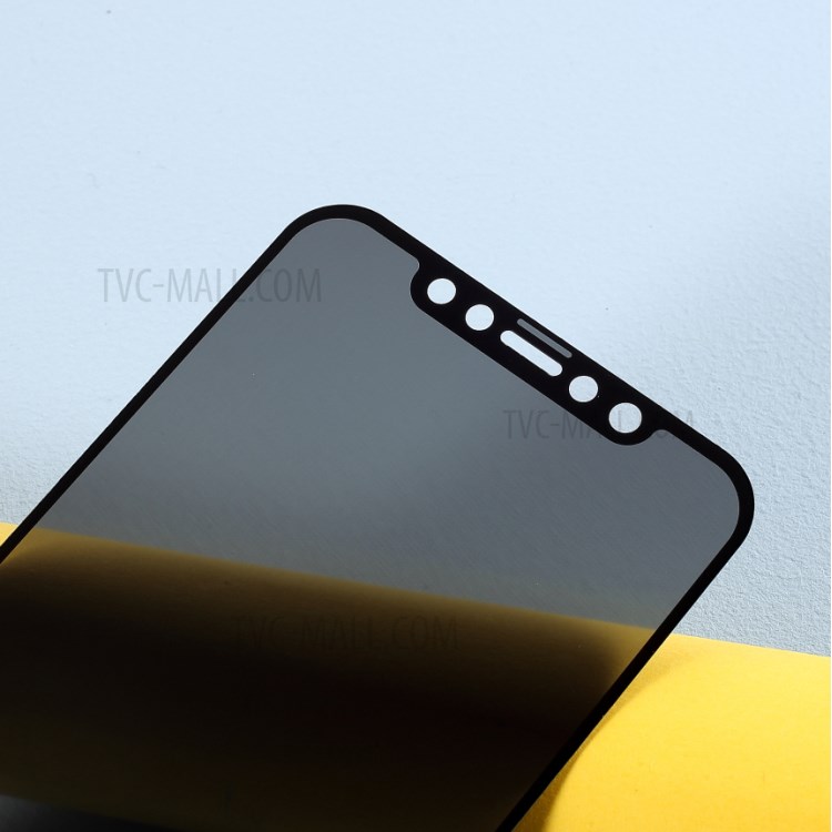 RURIHAI 10Pcs/Set Anti-peep Full Screen Tempered Glass Screen Protector (Full Glue) for iPhone X/XS/11 Pro 5.8 inch-3