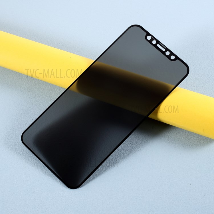 RURIHAI 10Pcs/Set Anti-peep Full Screen Tempered Glass Screen Protector (Full Glue) for iPhone X/XS/11 Pro 5.8 inch-5