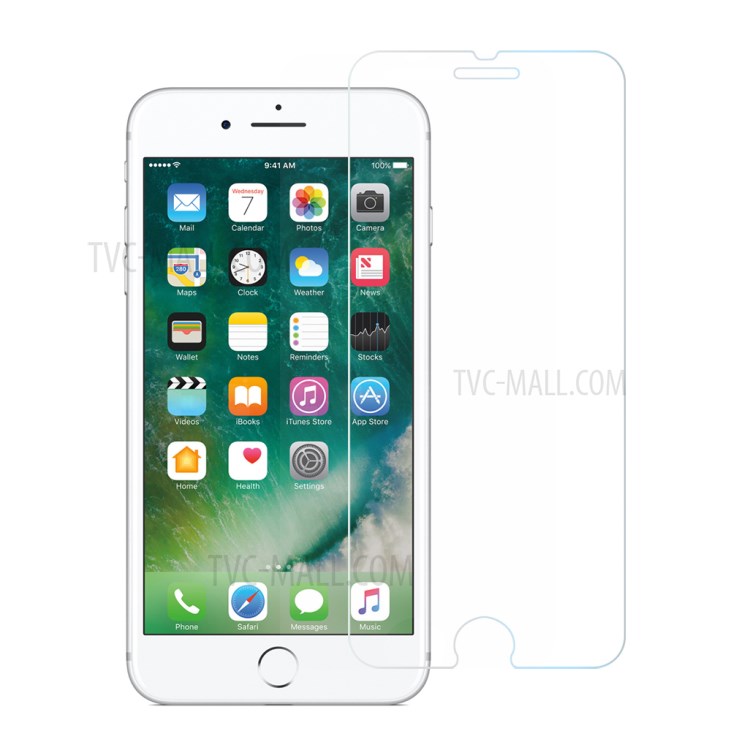 RURIHAI 2.5D HD Blue-ray 0.26mm Full Glue Tempered Glass Screen Protector for iPhone 8/7 4.7 inch-1
