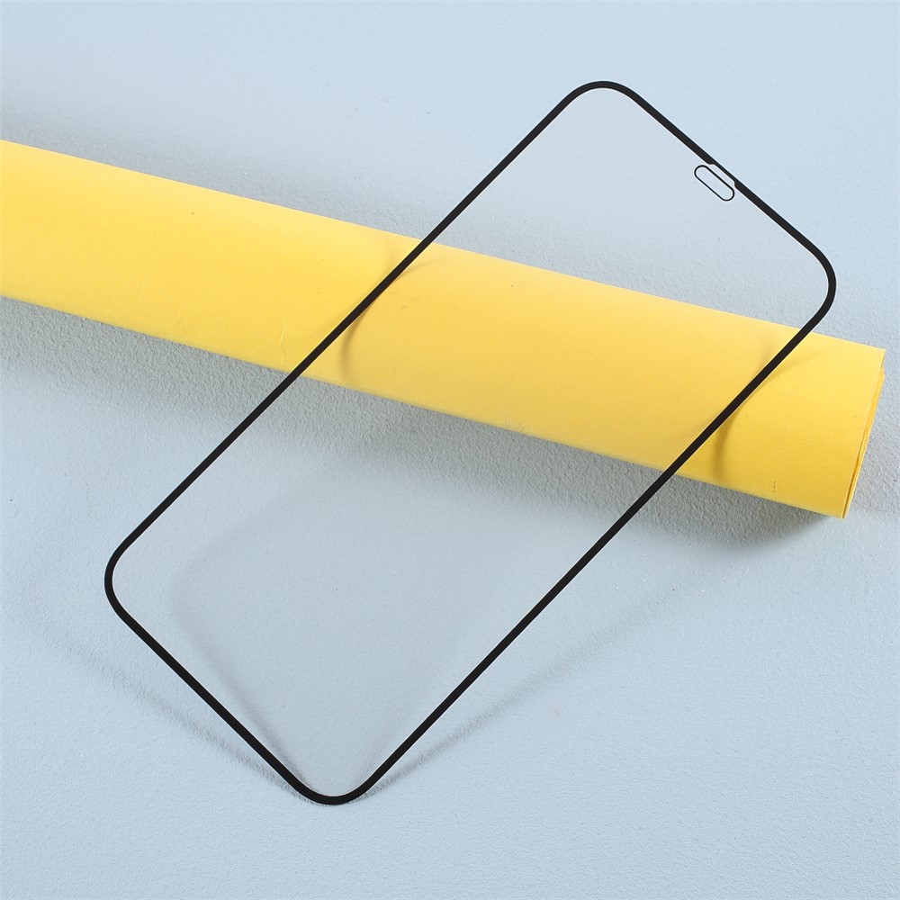 Full Screen Coverage Full Glue Silk Printing Tempered Glass Screen Protector for iPhone 12 Mini-1