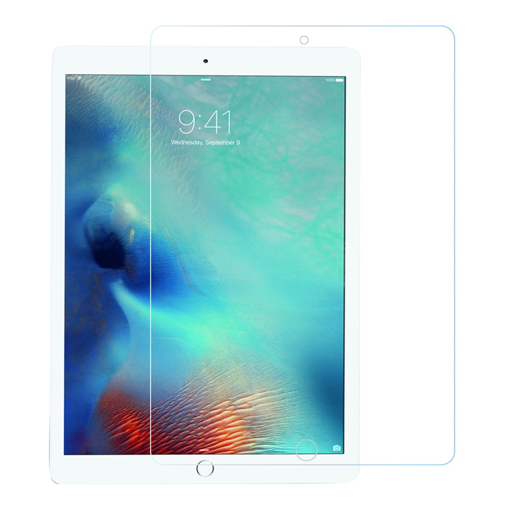 0.33mm Arc Edge Tempered Glass Screen Film (Edge Glue) for iPad Pro 12.9 (2017)/(2015)-1