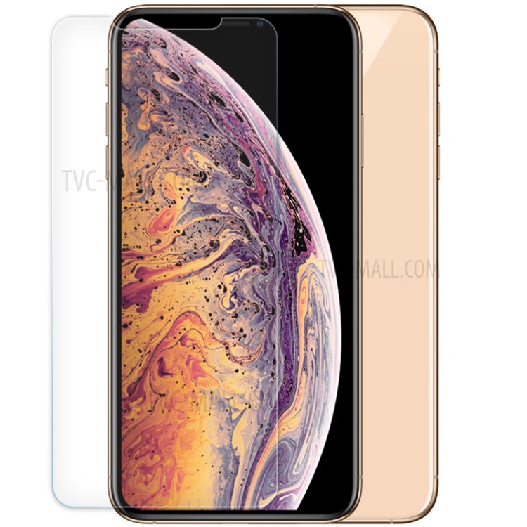 LUANKE 2Pcs/Set Extreme Series Slotted Tempered Glass Screen Protection Film (Full Glue) for iPhone XS Max 6.5 inch-2
