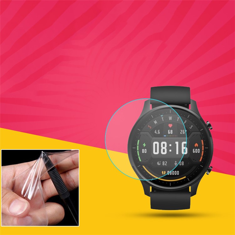 Ultra Clear TPU Screen Protector for Xiaomi Watch Color Anti-explosion Film-1