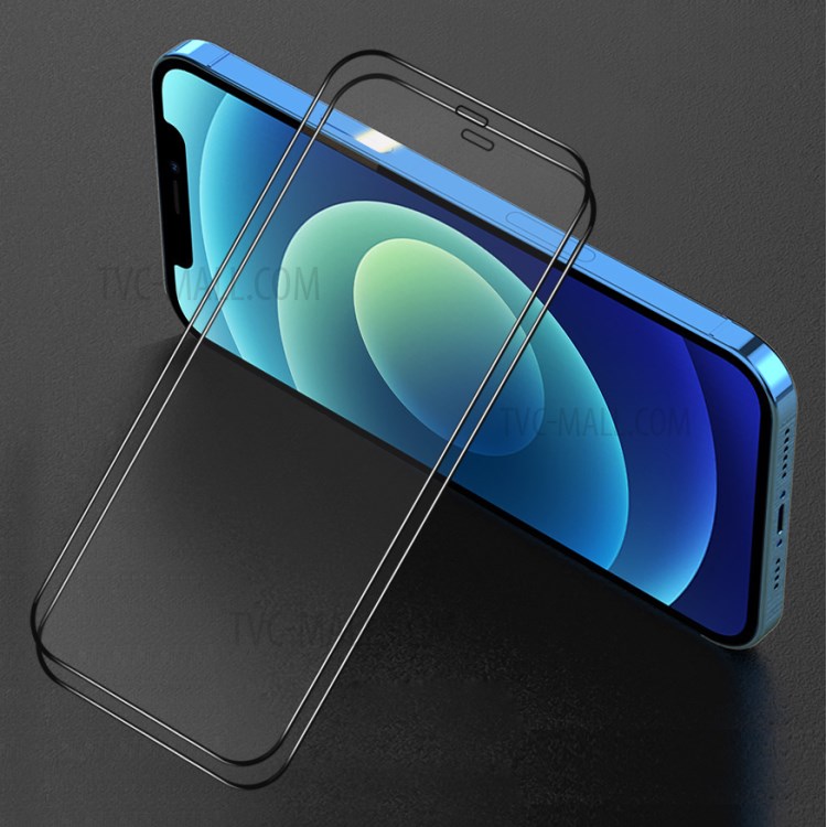 2PCS/Set ENKAY HAT PRINCE 0.26mm 9H 2.5D Full Glue Full Screen Coverage Tempered Glass Screen Protector for iPhone 12 mini-1