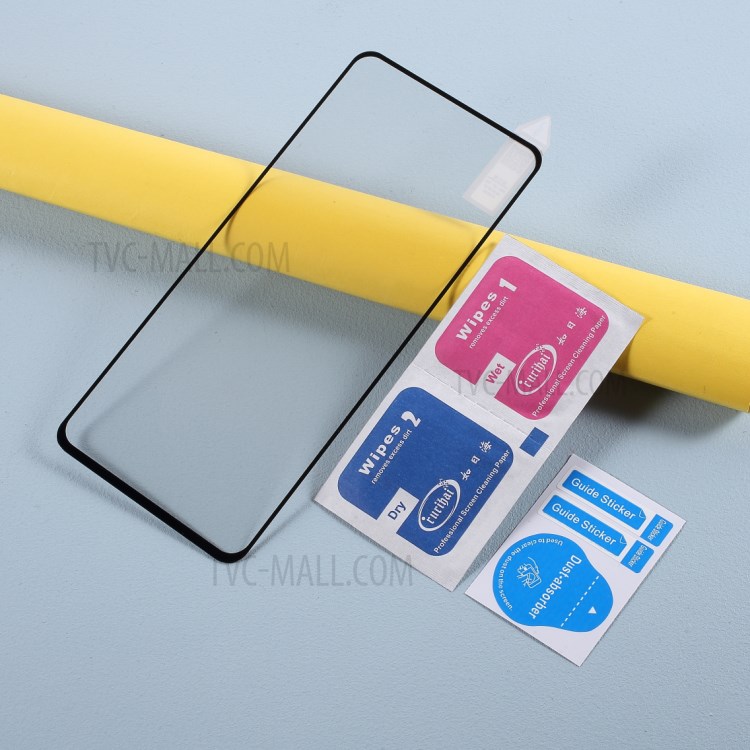 RURIHAI 0.26mm 2.5D Solid Defense Tempered Glass Screen Protector for Xiaomi Mi 10T Lite 5G-6