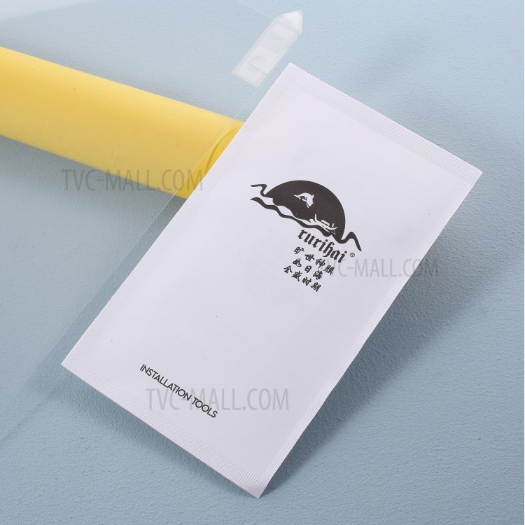 RURIHAI 0.18mm 2.5D Full Glue Tempered Glass Full Size Screen Protector for Lenovo Tab M10 Plus X606F-6