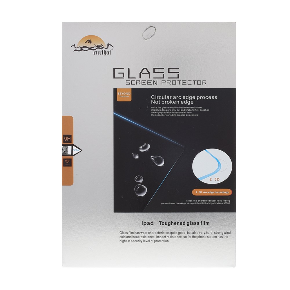 RURIHAI 0.18mm 2.5D Full Glue Tempered Glass Full Size Screen Protector for Samsung Galaxy Tab S7-8