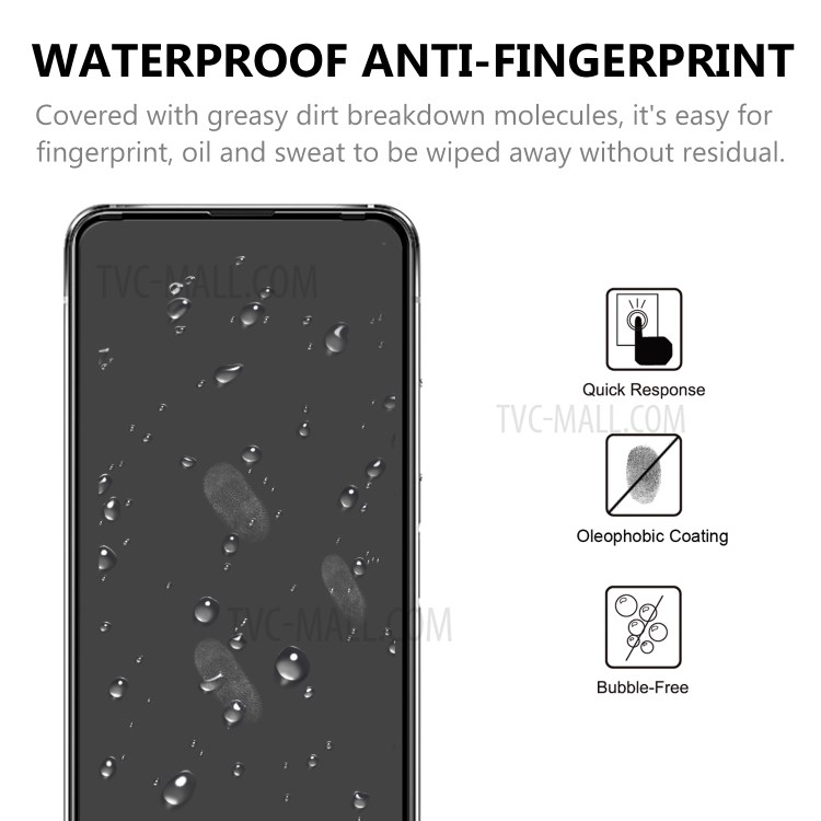 Gehärtete Glas-Schutzfolie Für Asus Zenfone 7 ZS670KS Volle Glue Schwarze Ränder Vollständige Abdeckfilm-4