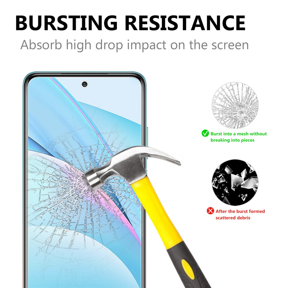 Tempered Glass Screen Protector for Xiaomi Mi 10T Lite 5G Arc Edge 2.5D 9H Ultra Clear Film-2