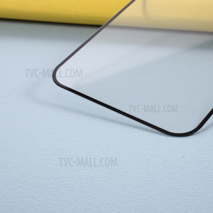 Pleine Colle Impression De La Soie En Taille Trempé Protection D'écran En Verre Pour Iphone 12 Pro / 12-3