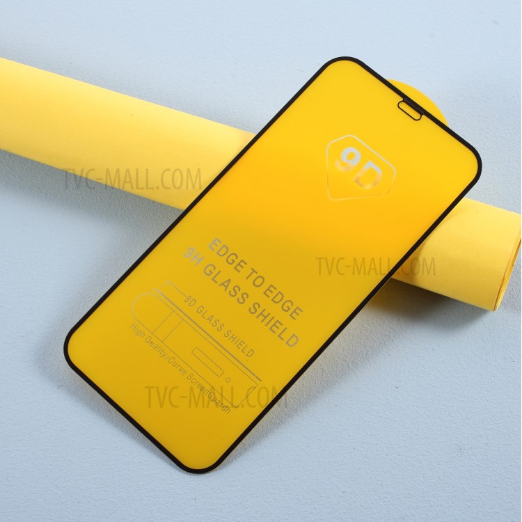 Pleine Colle Impression De La Soie En Taille Trempé Protection D'écran En Verre Pour Iphone 12 Pro / 12-6