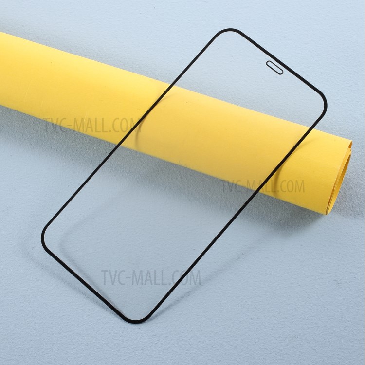 Full Glue Full Size Silk Printing Tempered Glass Screen Protector for iPhone 12 Mini-1
