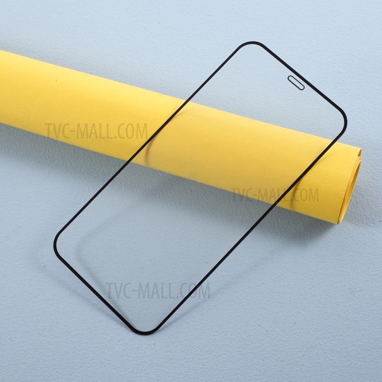 Full Glue Full Size Silk Printing Tempered Glass Screen Protector for iPhone 12 Mini-4