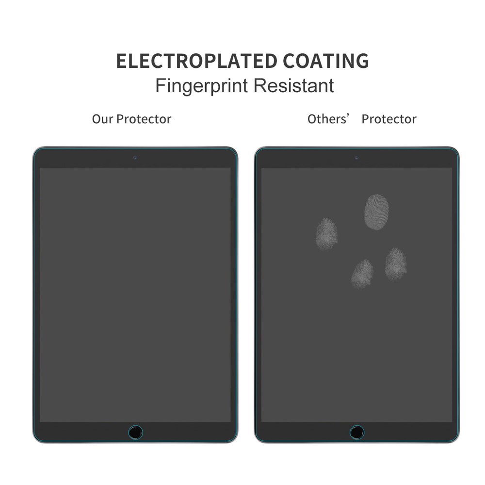 HAT PRINCE 2pcs / Paquet 0.33mm 9H 2.5D Protecteur D'écran En Verre Trempé Pour Ipad 10.2 (2020) / (2019) Comprimé Film LCD-3