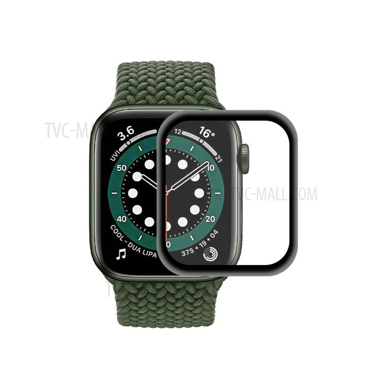 Enkay Hut Prince 3d in Voller Größe Haustier Gebogene Hot Bing HD Clear Screen Shield Für Apple Watch Se/serie 6/5/4 40 mm - Schwarz