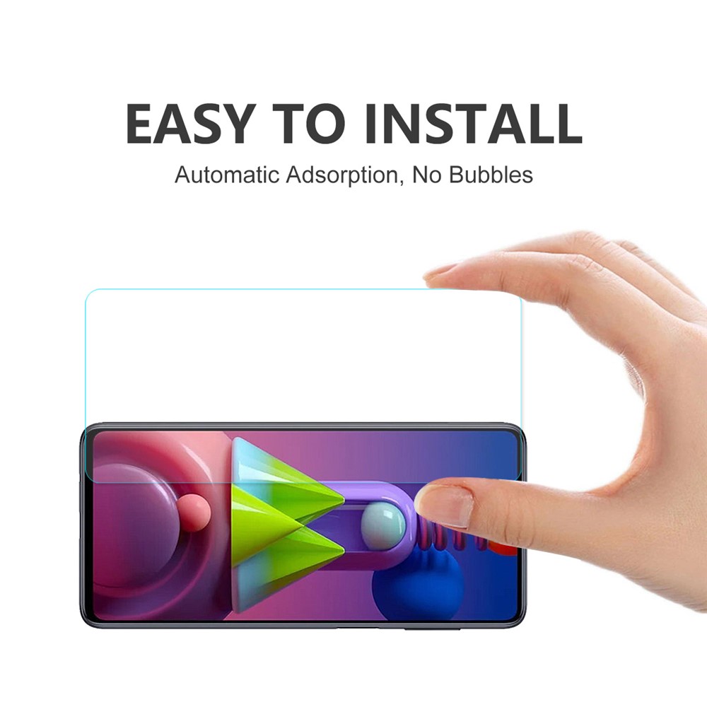 ENKAY HAT PRINCE 9H 0.26mm 2.5D Arc Edge Tempered Glass Screen Shield for Samsung Galaxy M51-6