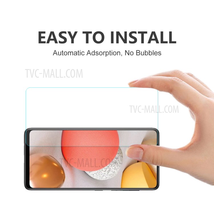 ENKAY HAT PRINCE 9H 0.26mm 2.5D Arc Edge Tempered Glass Screen Protector for Samsung Galaxy A42 5G-6