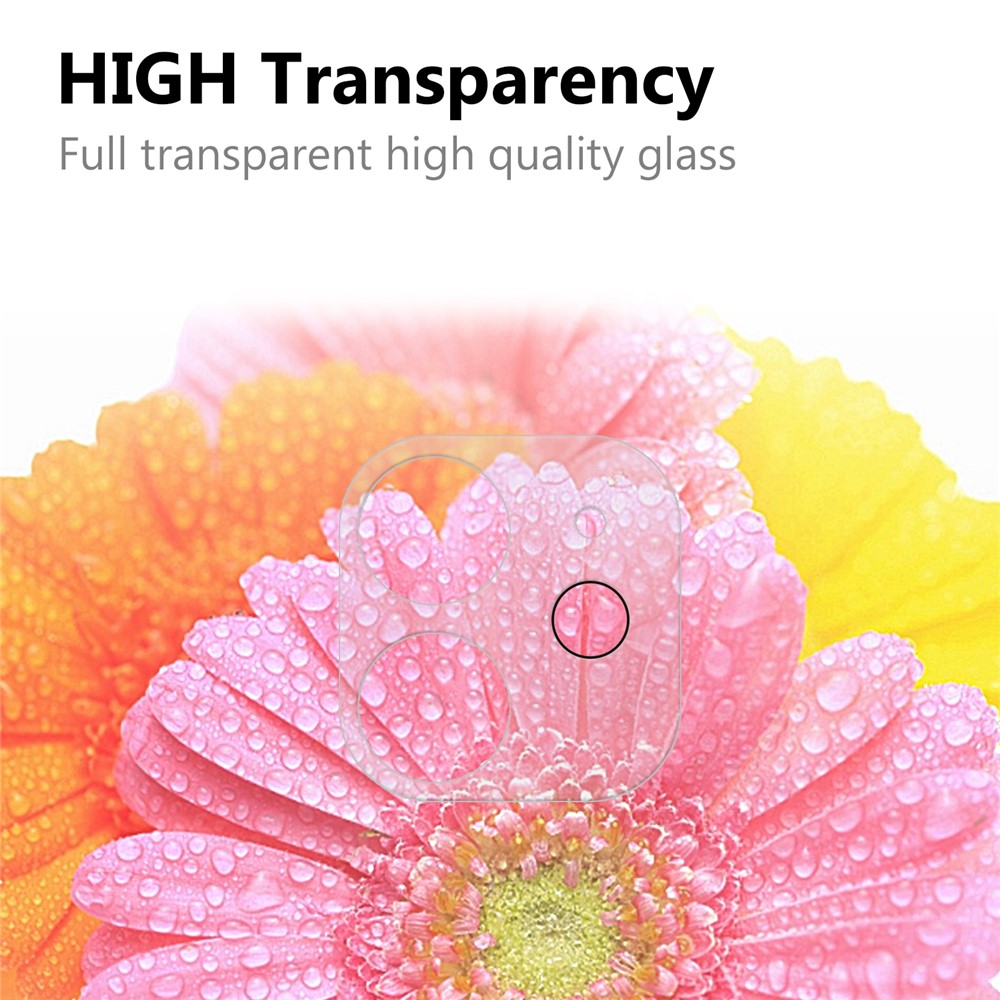 2.5D 9H Arc Edge Tempered Glass Screen Protector + Camera Lens Film for iPhone 12-5