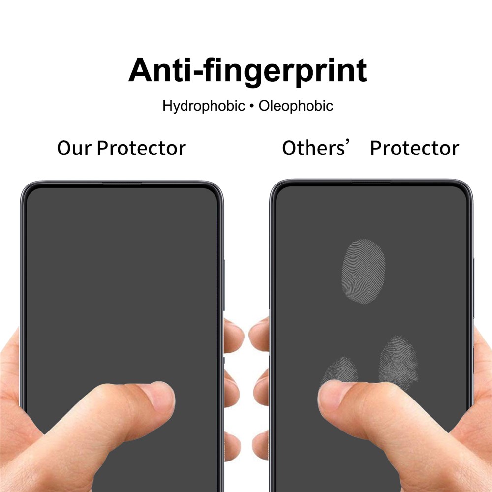 Enkay HAT PRINCE Voll Leim Volle Abdeckung Aus Gehärtetem Glas Schutz Für Xiaomi Mi 10T 5G / Mi 10T Pro 5G / Mi 10T Lite 5G-4