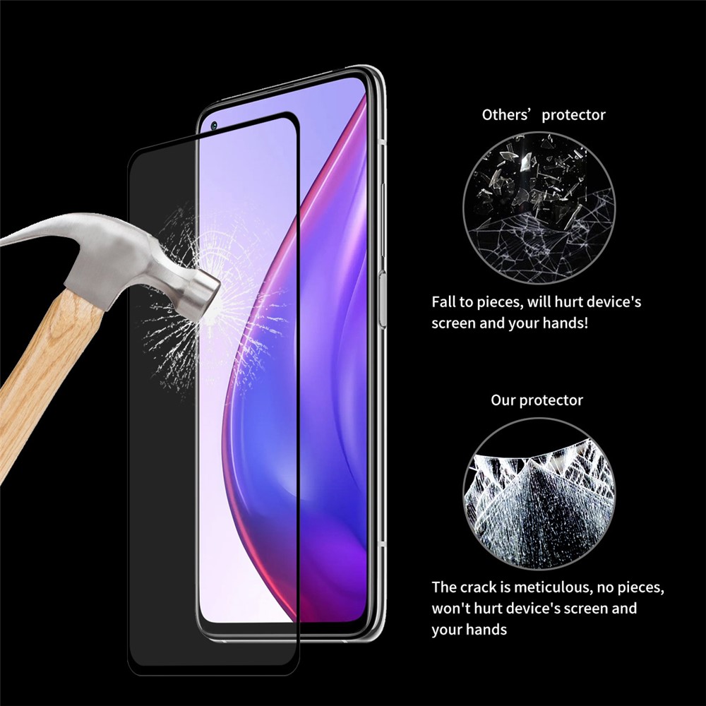 Enkay HAT PRINCE Voll Leim Volle Abdeckung Aus Gehärtetem Glas Schutz Für Xiaomi Mi 10T 5G / Mi 10T Pro 5G / Mi 10T Lite 5G-7