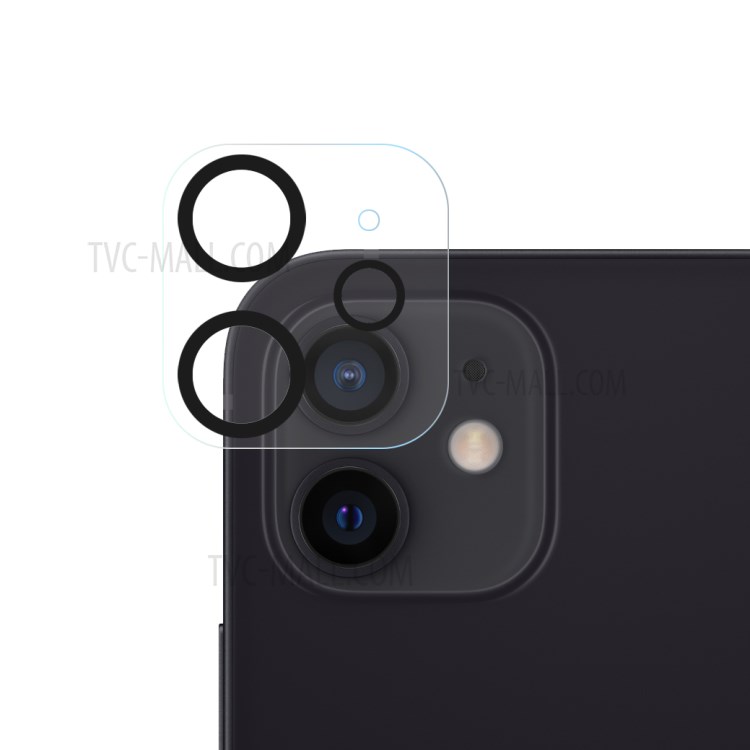 Ultra Clear Tempered Glass + Acrylic Phone Camera Lens Film Protector for iPhone 12-1
