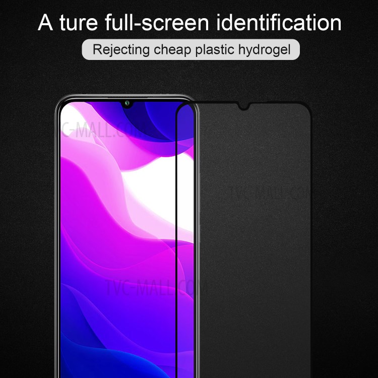 9D Full Coverage Tempered Glass Screen Protector (Side Glue) for Xiaomi Mi 10 Lite 5G-5