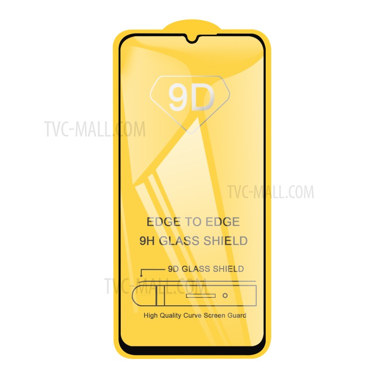 9D Full Coverage Tempered Glass Screen Protector (Side Glue) for Xiaomi Mi 10 Lite 5G-7